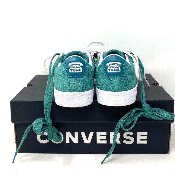 Converse Cons PL Vulc Pro Low Top Shoes Suede Women Green Suede Sneakers A02134C - Picture 7 of 12
